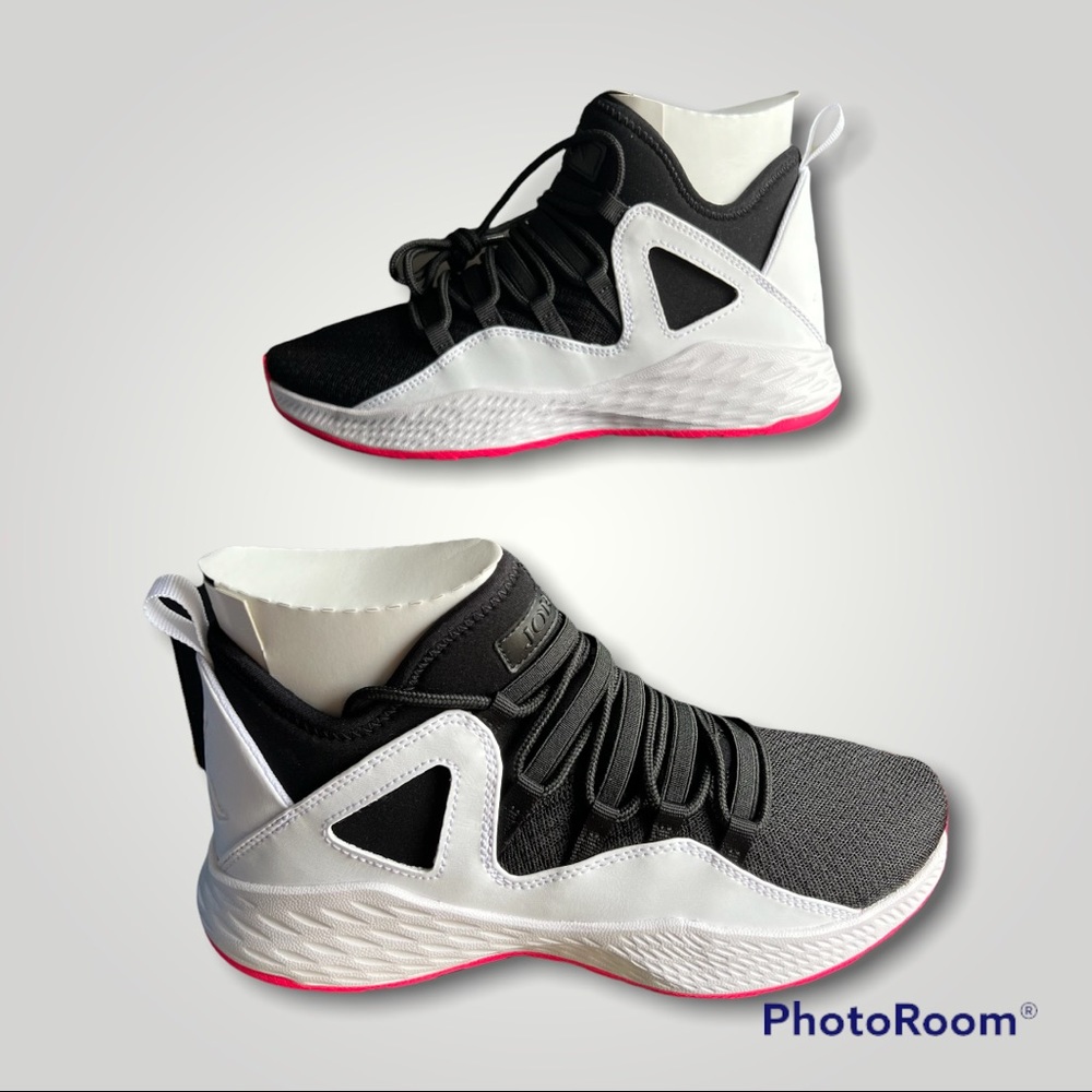 Nike Air Jordan Formula 23 Black White Trainer 881470-009 Size 5.5 Y = 7 Womens - Picture 4 of 12